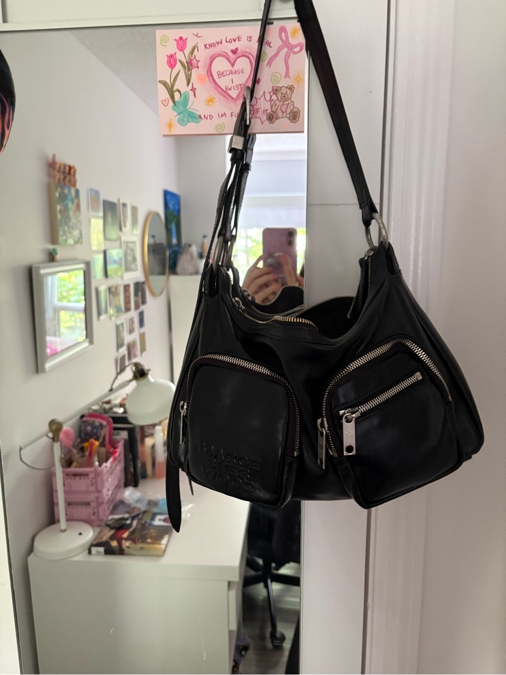 Margesherwood out pocket hobo shoulder bag